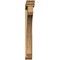 Ekena Millwork Legacy Traditional Rough Sawn Bracket w/ Offset Brace, Western Red Cedar, 6"W x 42"D x 48"H BKT0604X42X48LEC01RWR - alternate 3